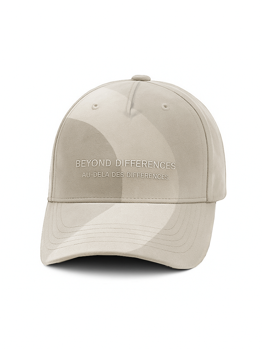 Casquette Suède Végan Beige