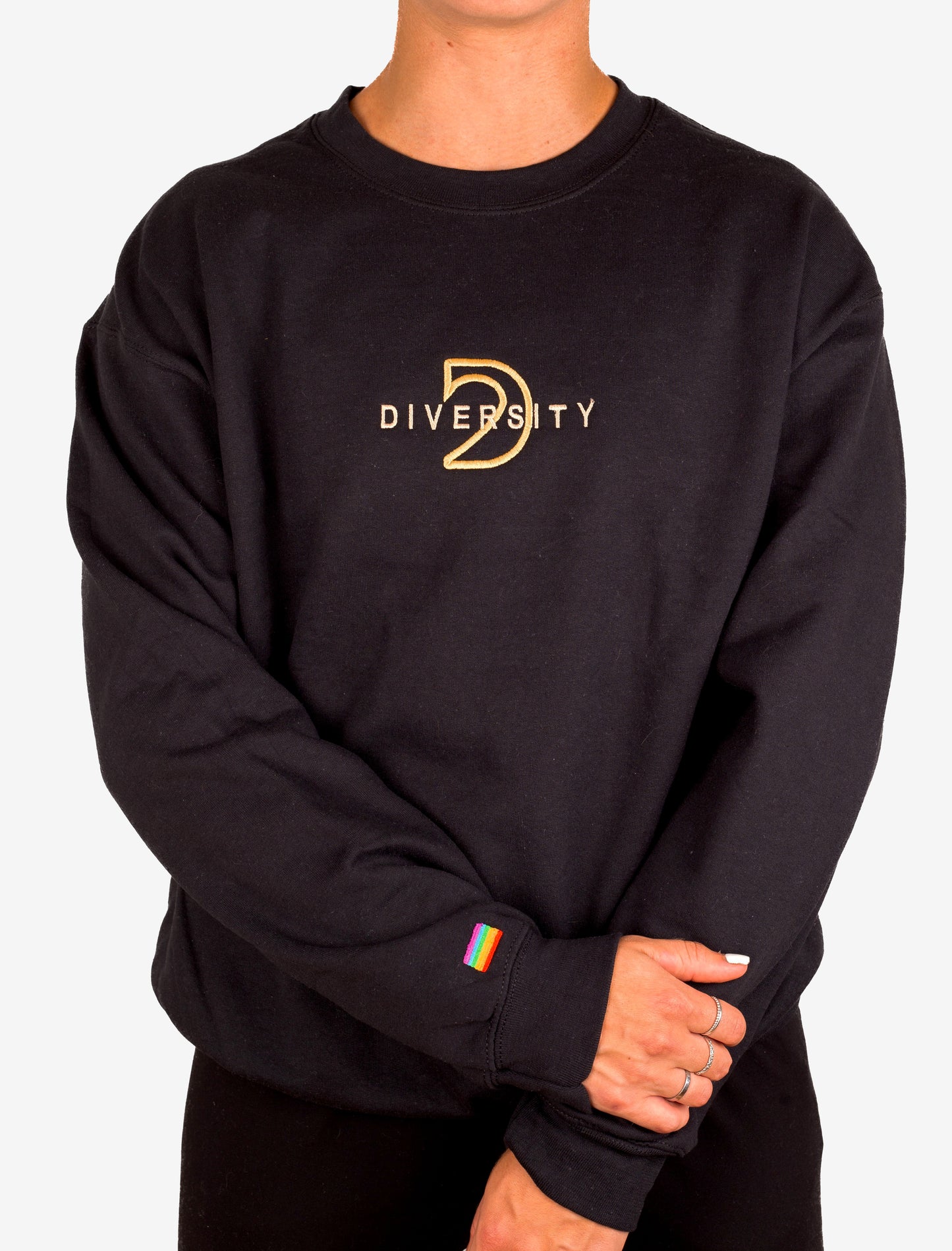 Black & Gold Crewneck