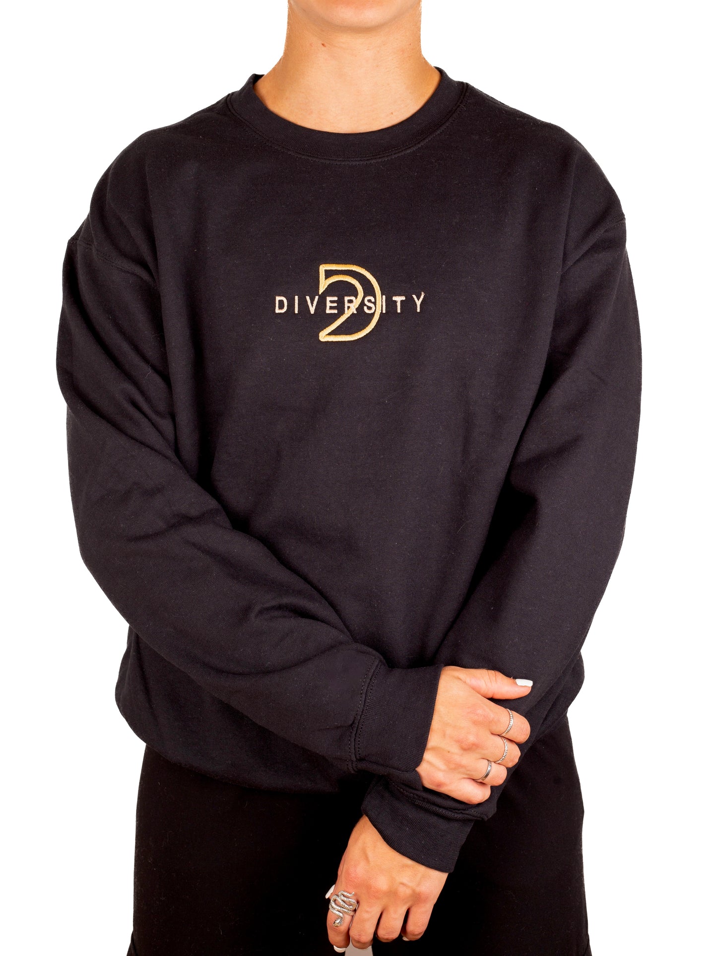 Black & Gold Crewneck