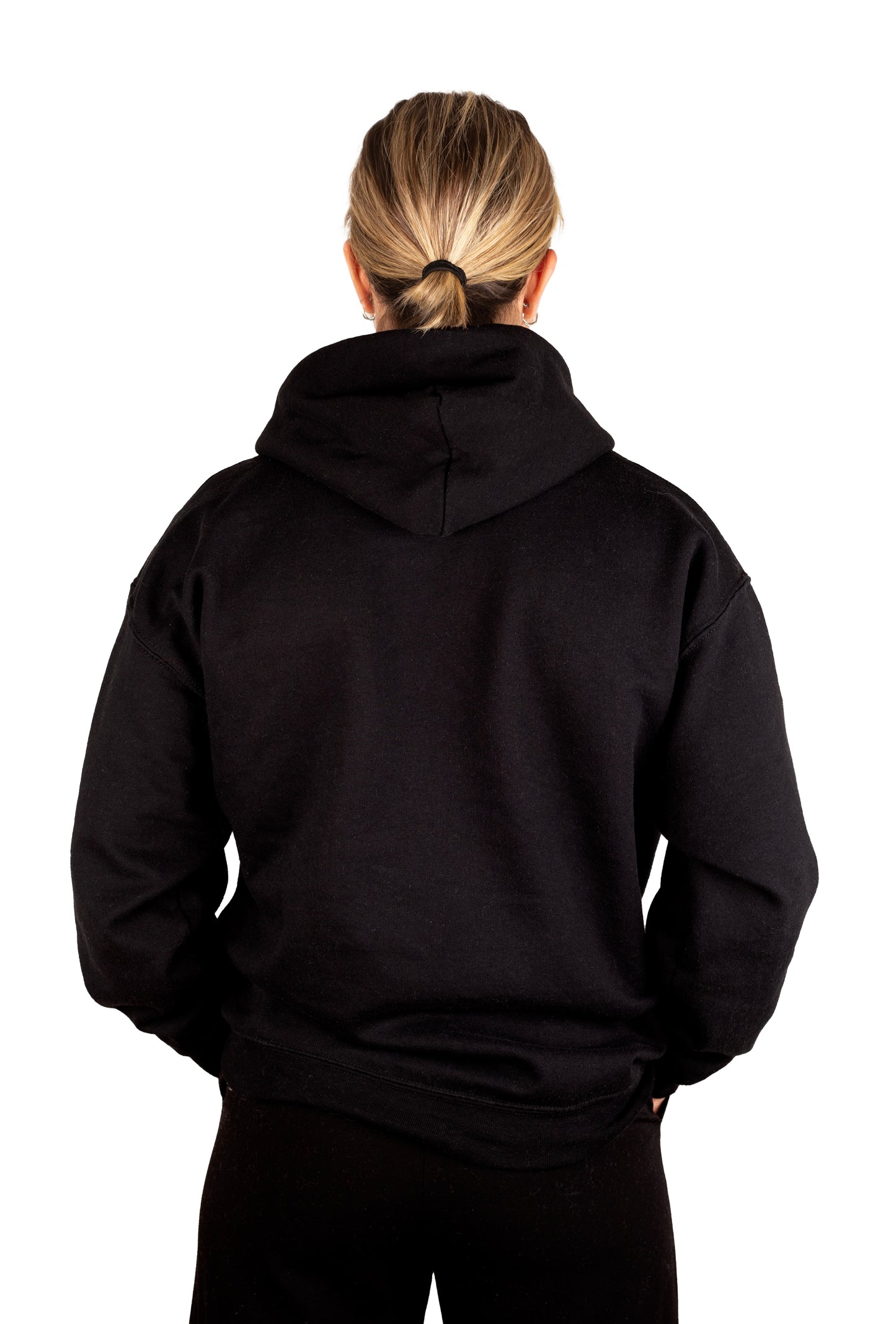 Hoodie Noir & Beige