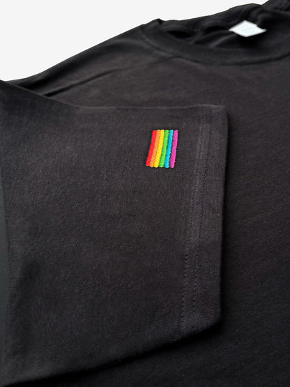 COMMUNITY T-SHIRT - NOIR MUTICOLORE